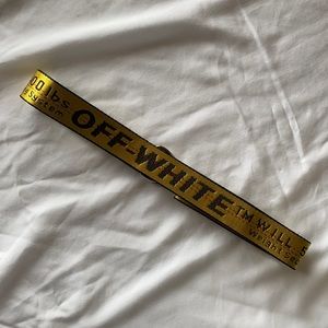 Off white “inspired” D ring belt